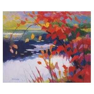   Afternoon Calm   Artist Tadashi Asoma   Poster Size 20 X 16 inches