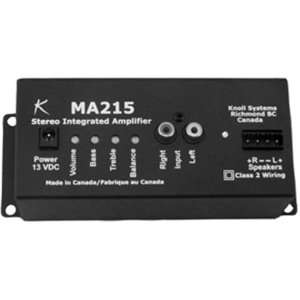  Knoll Systems MA215 15 Watt Integrated Stereo Amplifier 