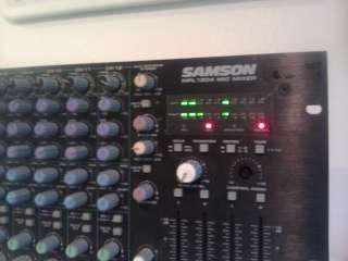 Samson MPL 1204 Mic Mixer Studio Music Board Mixing Rack  
