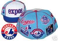 Montreal Expos hat cap Cooperstown Logo fitted 7 3/4  