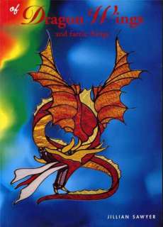 Of Dragon Wings Jillian Sawyer Stained Glass Book  