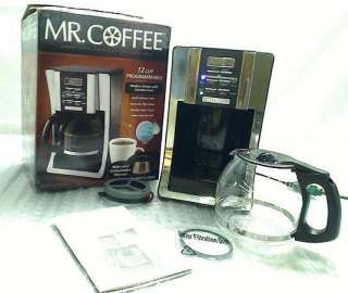 Mr. Coffee BVMC SJX33GT 12 Cup Programmable Coffeemaker, Chrome  