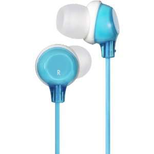  Jvc Hafx22A Clear Colour Stereo Headphones   Blue 