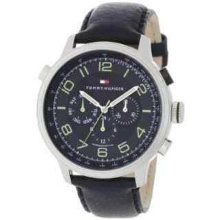 Tommy Hilfiger Mens 1790768 Sport Black Strap with Subdials Watch 