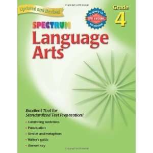  Language Arts, Grade 4 (Spectrum) [Paperback] Spectrum 