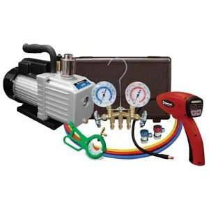   Tecnicians Shop Value Pack with Vacuum Pump Leak Detector Automotive