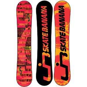  LibTech Skate Banana BTX Snowboard Red  149cm Black 