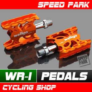 Wellgo WR 1 Alloy Pedals for MTB 224g   Gold  