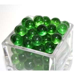  Round Glass Marbles   Forest Green (4.4lb bag) Arts 