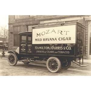  Mozart Mild Havana Cigar Truck 12X18 Art Paper with Gold 