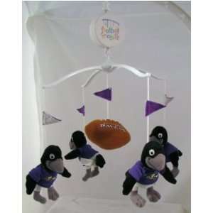   Ravens Baby Crib Team Mascot Mobile NFL Football: Sports & Outdoors