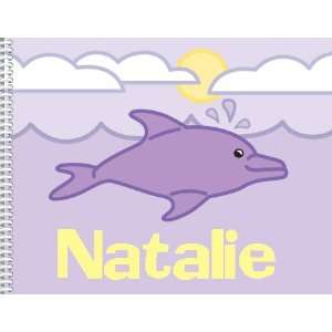  Purple Dolphin Personalized Doodle Pad