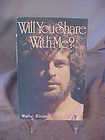 WILL YOU SHARE WITH ME POETRY BOOK DIRECTLY FROM THE AUTHOR WALTER 