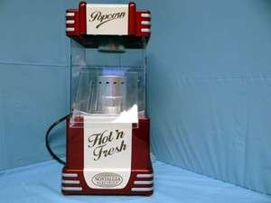 Nostalgia RHP 625 Hot Air Retro Popcorn Maker 082677136251  
