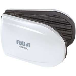  RCA FSP100 Compact Folding Portable Speakers (Gray 