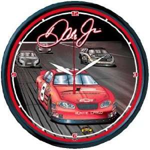  NASCAR Dale Earnhardt Jr Logo Wall Clock: Sports 