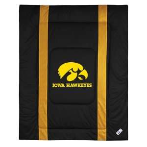   Iowa Hawkeyes SIDELINE NCAA College Bedding Comforter