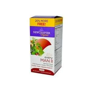 New Chapter Organics 40+ Every Man II Multivitamins Tablets, 117 Count