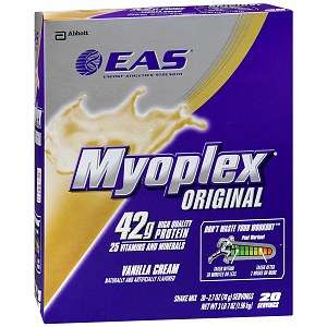 EAS Myoplex Original Nutritional Shake with Sucralose, Vanilla Cream 