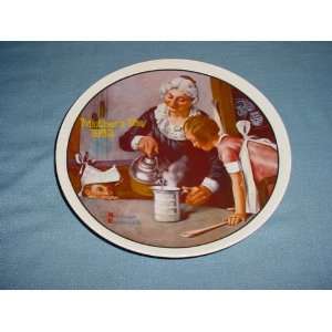  Norman Rockwell 1982 Mothers Day The Cooking Lesson Plate 