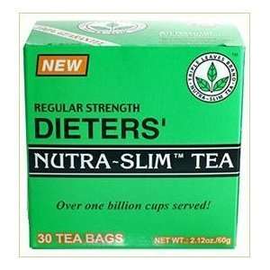    Nutra Slim Tea Triple Leaves Brand   30 Tea Bags 