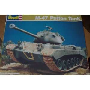  Revell M 47 PATTON TANK 1/32 Vintage Kit: Toys & Games