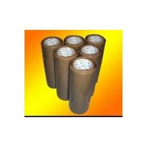  24 Rolls TAN Packaging, Packing, Sealing Tape 3 Inches x 