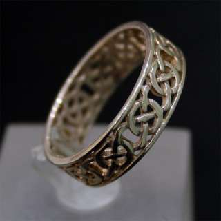 SCOTTISH HERITAGE Celtic Knot Sterling Silver Ring  