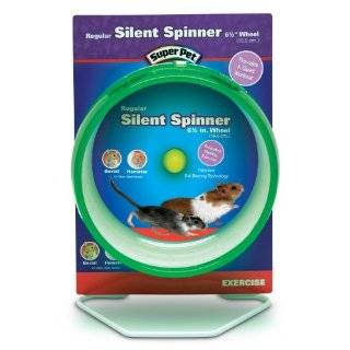 Super Pet Hamster Silent Spinner 6 1/2 Inch Regular Exercise Wheel 