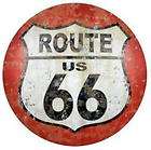 Metal   Tin Sign ROUTE 66 DOMED VINTAGE METAL SIGN items in Diecast 