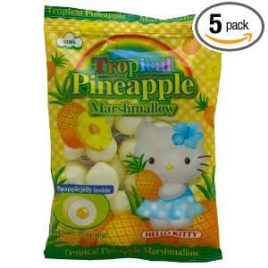 Hello Kitty Pineapple Marshmallows Grocery & Gourmet Food