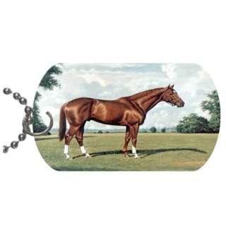 New Secretariat Triple Crown Winner Stainless Dog Tag Necklace  
