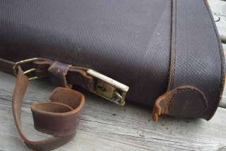 Antique RIFLE or Shotgun Gun Case Leather Mutton Leg  