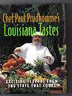 CHEF PAUL PRUDHOMMES  LOUISIANA TASTES COOKBOOK!! FR