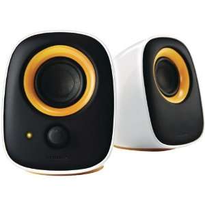  Spa2210/27 Portable Notebook Speakers With Mango Accent (Computer 
