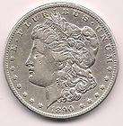 1890 CC Morgan Silver Dollar, Extra Fine.