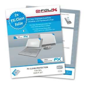 atFoliX FX Clear Invisible screen protector for SEG DVD P 507 / DVD 