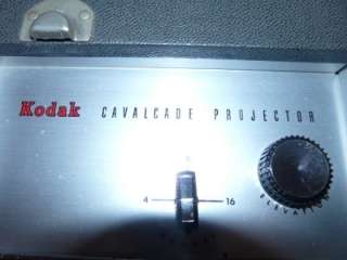 Vintage Kodak Cavalcade Slide Projector Remote Case EC  