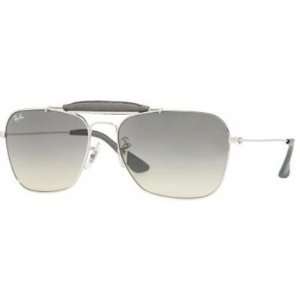 Ray ban 3415 Silver Crystal Gray Gradient Sunglasses