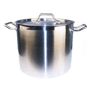 Winware Stainless Steel Stock Pot with Cover 16 Quart 811642000033 