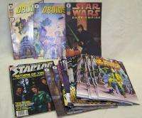 Star Wars comic book& starlog lot 27 pcs.droids classic  