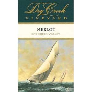  2007 Dry Creek Vineyard Merlot 750ml: Grocery & Gourmet 