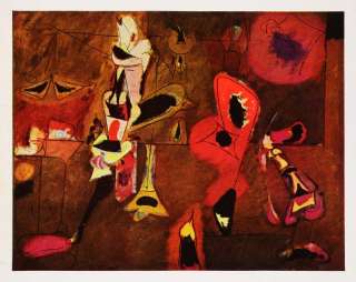   Arshile Gorky Painting Abstract Expressionism Anger Surrealism  