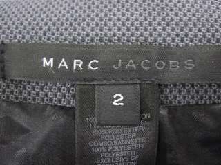 MARC JACOBS Navy 3/4 Sleeve Swing Coat Skirt Set Sz 2/4  