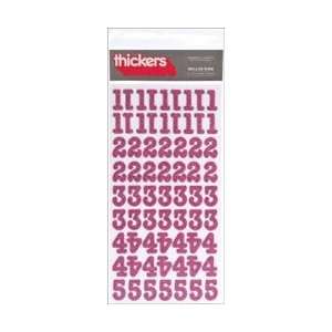   Number Stickers 5.625X11 Sheet Roller Rink Taffy; 3 Items/Order