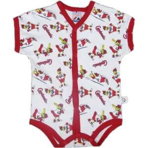 Infant St. Louis Cardinals Allover Print French Onesie  