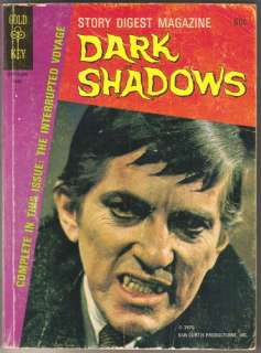 Dark Shadows TV Series Digest #1, Gold Key 1970 GOOD+  