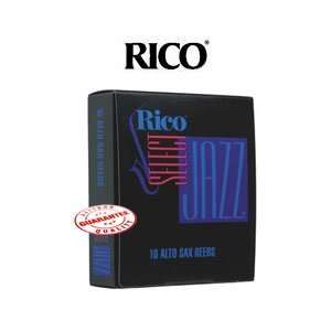  RICO SELECT JAZZ ALTO SAXOPHONE UNFILED REEDS BOX OF 10 