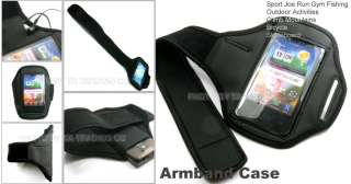 Gym Jog Run ( Sport Black Armband ) Pouch Case For Motorola Droid Pro 