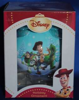 Disney~Toy Story~Buzz Lightyear~Woody~Rex~Christmas Holiday Ball 